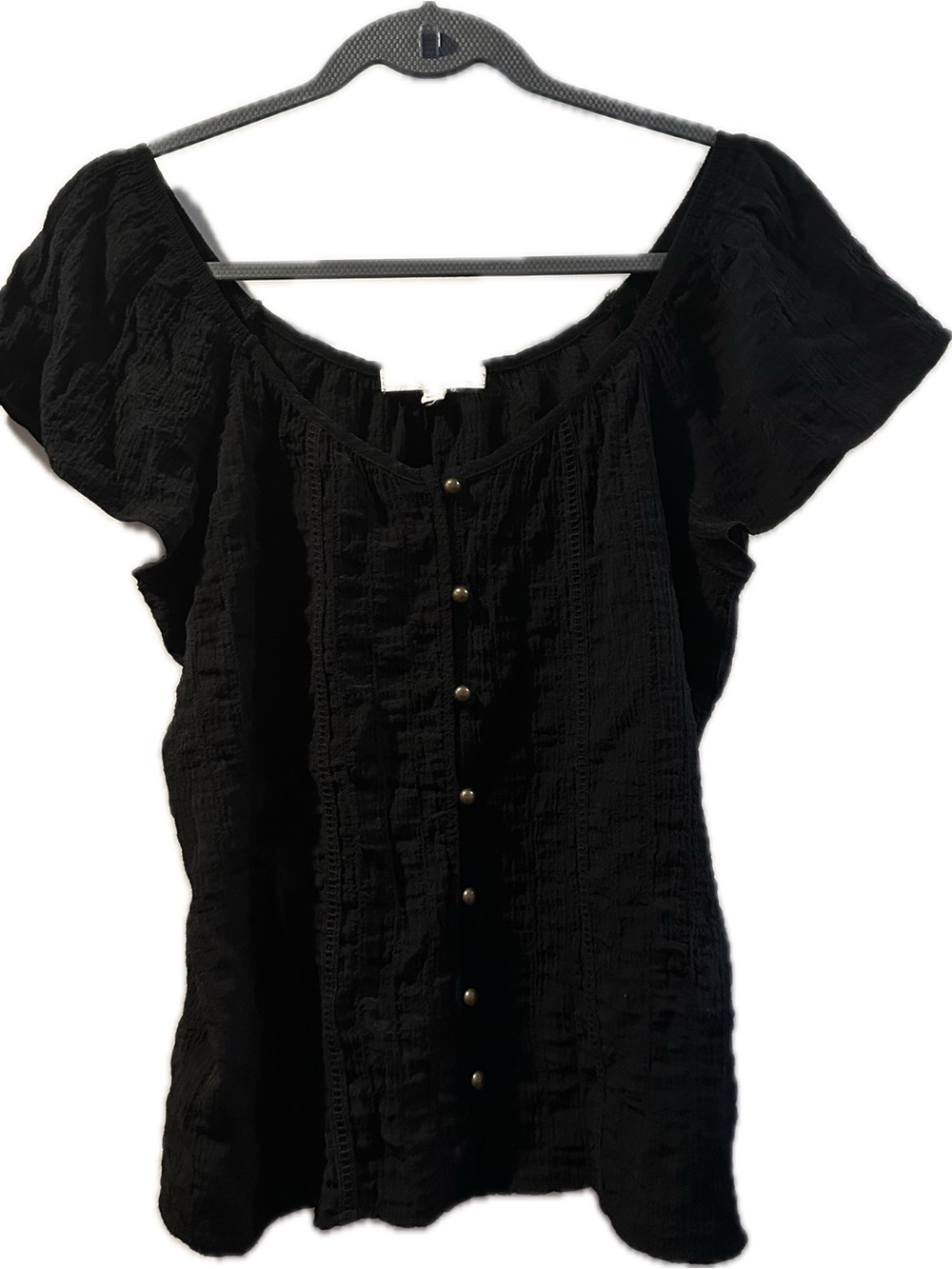Rewind Flowy Peasant Blouse